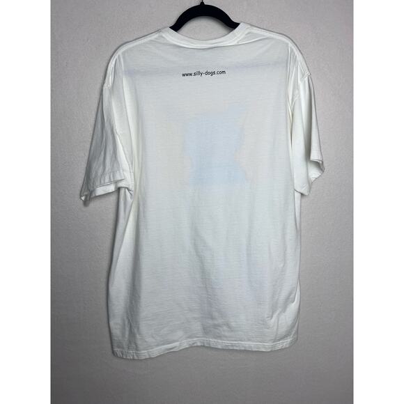 Jung Kim Silly Dogs T-Shirt "Bubba" White Short Sleeve Jerzees Size Large - Picture 6 of 7